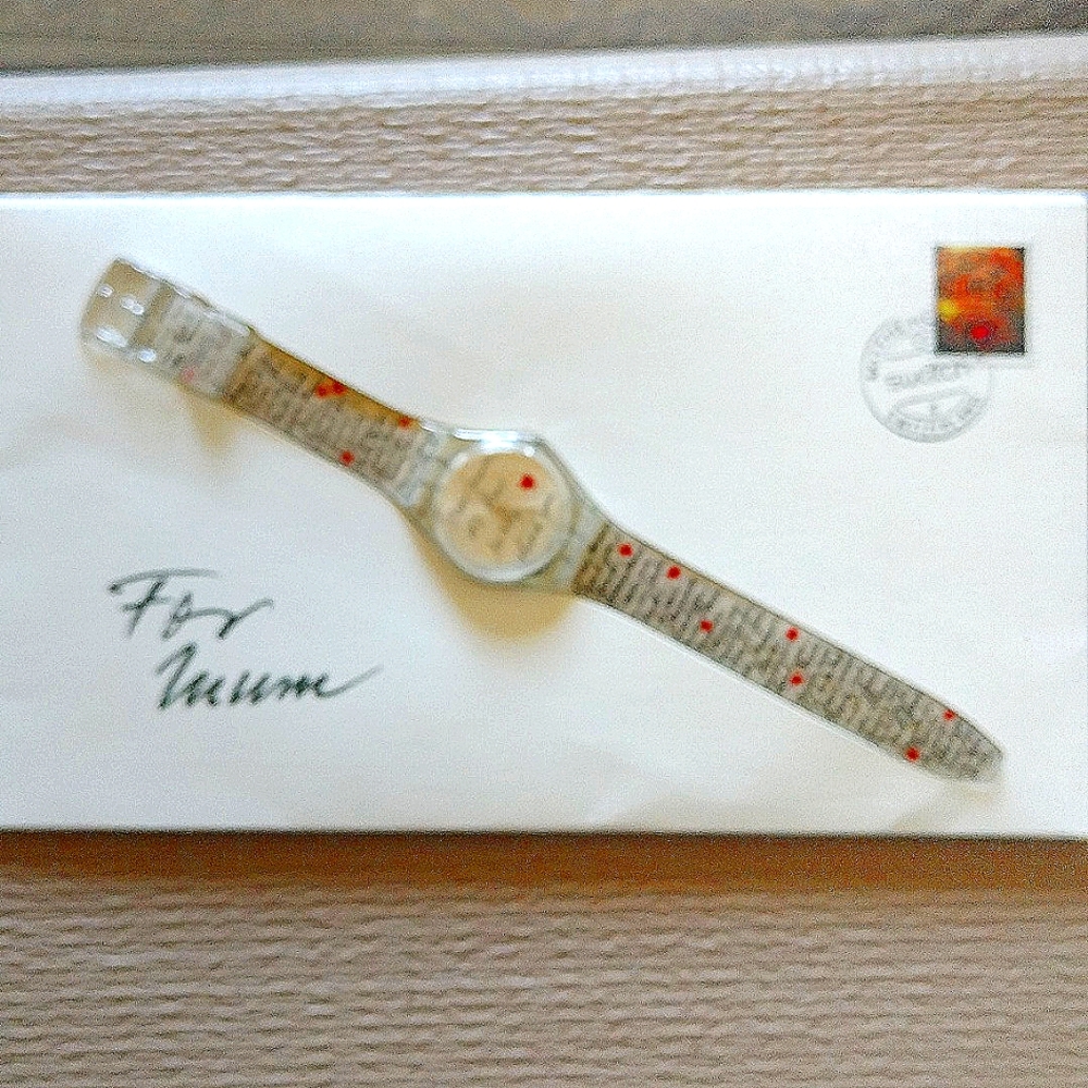 Swatch watch from the 90's for mom, mum or any other swatch collector.